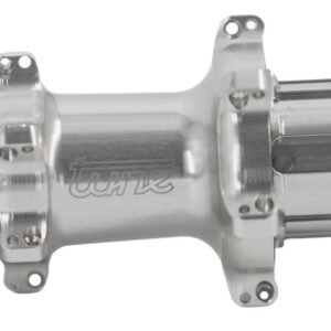 Tune Nano Hinterradnabe Silber CL Road 24h Shimano HG mit Standard Lager