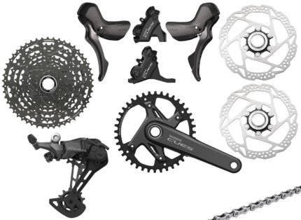 Shimano CUES U6030 1x11-fach Gravel Gruppe Disc 160/160mm