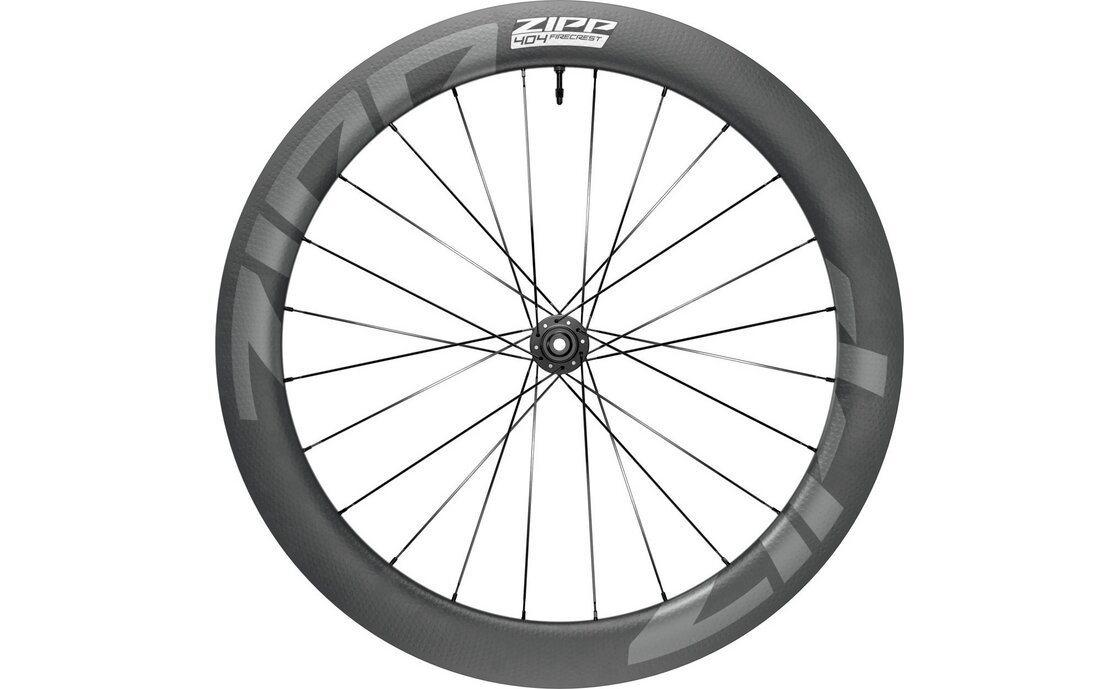 Zipp 404 Firecrest Disc CL 28" Vorderrad, tubeless Zipp 404 Firecrest Disc CL 28" Vorderrad, tubeless