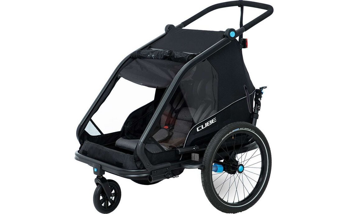 Cube Kinder Fahrradanhänger Double CMPT Cube Kinder Fahrradanhänger Double CMPT